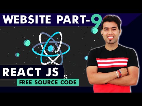  React Firebase JS Website Tutorial In Hindi 9 Footer Section Completed | 2021