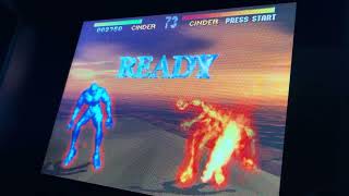 Easy way to beat Killer Instinct w/ Cinder on very hard (Arcade1up)