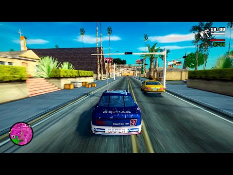 GTA San Andreas 2021 4K Gameplay Part 23 - Los Sepulcros - GTA San Andreas 4K 60FPS PC