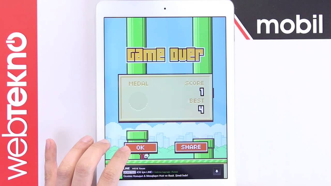 Flappy Bird'ü Sizin İçin İnceleyemedik!