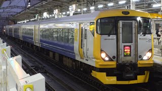 E257系500番台NB-16編成 特急 あやめ 秋葉原駅通過