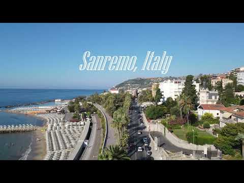 Sanremo, Italy by Drone