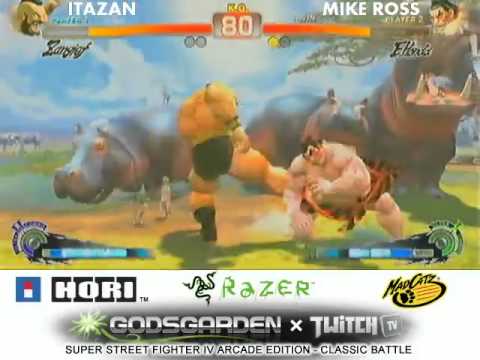 Itabashi Zangief (Zangief) vs. Mike Ross (E.Honda)