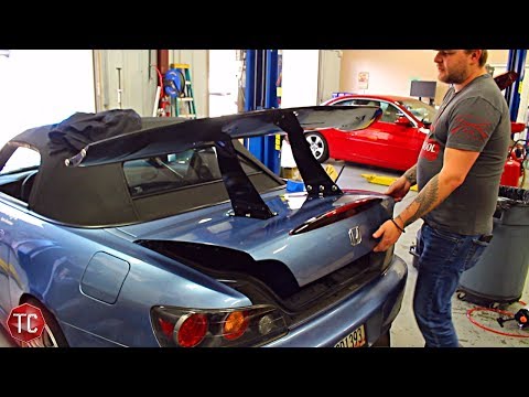 Installing My New STREETFACTION SWAN NECK WING! (FIRST IN PRODUCTION!) Honda S2000
