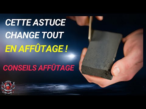 Cette technique d’affûtage va changer votre façon d’aiguiser un couteau !