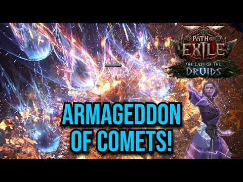 PoE 2 - Comet Machine Gun V3 - Infinite Auto-Mana Recovery Tech - Endgame Stormweaver Build Update