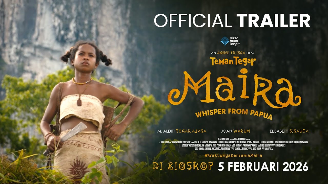 Miniature de la vidéo OFFICIAL TRAILER | TEMAN TEGAR MAIRA: WHISPER FROM PAPUA du film Teman Tegar: Maira - Whisper From Papua