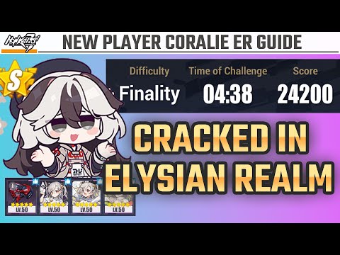 F2P CORALIE IS THIS OP IN ER ?! - Coralie Elysian Realm Guide for New Players - Honkai Impact 3rd
