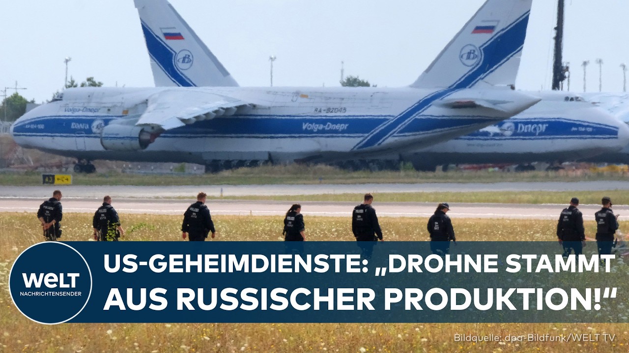 LEIPZIG: ANSCHLAG auf Flughafen – US-Geheimdienste melden „Drohne stammt aus russischer Produktion!“