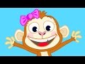 FIVE LITTLE MONKEYS Nursery Rhyme With Lyrics