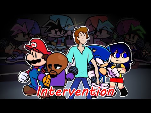 FNF - Intervention / 9 players connected (Ronezkj15 & Spurk)