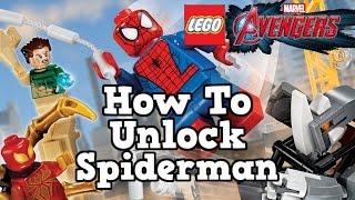 LEGO MARVEL Avengers How To Unlock Spiderman & Character Gameplay