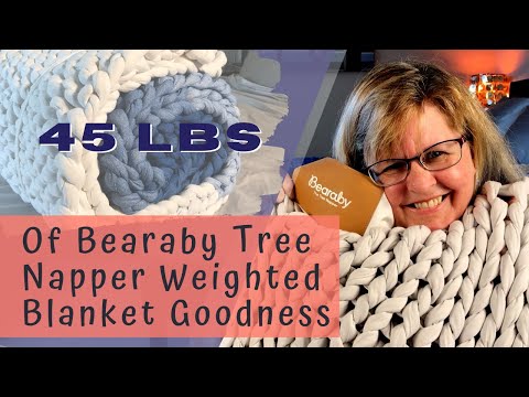 REVIEW: Bearaby Tree Napper | Weighted throw or blanket