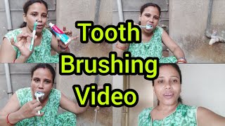 Morning Tooth Brushing Video 🌄