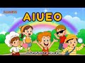 Belajar Dan Bernyanyi Mengenal Huruf Vokal AIUEO Lagu Anak Anak Balita Populer Indonesia