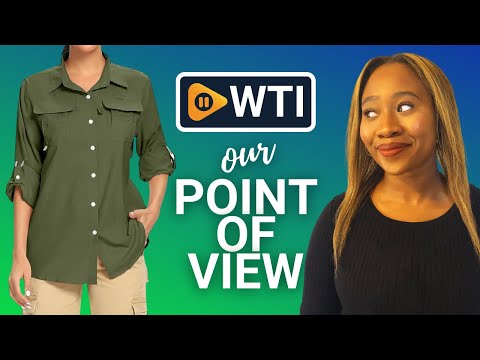 Women's UPF 50+ UV Sun Protection Safari Shirt - WTI product video review