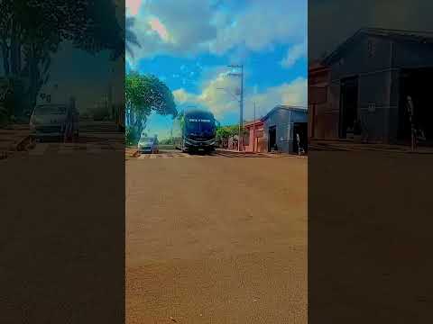 saída do ônibus da viação garcia do terminal rodoviária de Santa Mariana pr