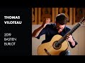 Leo Brouwer's "Danza Caracteristica" played by Thomas Viloteau on a 2019 Bastien Burlot "Alkemia"