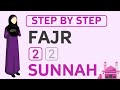 Learn How to Perform 2 Rakat Sunnah Fajr Salah - Step by Step Prayer Tutorial - Woman Hanafi Method