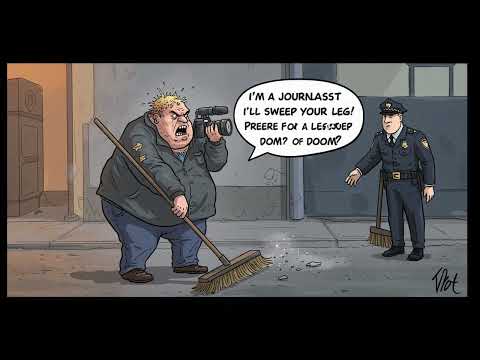 Did AI predict the last thing a cop sees before the Leg Sweep?