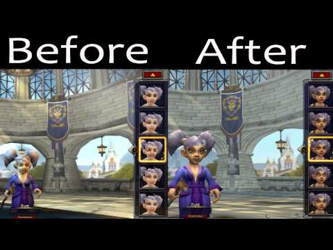 Faces of the New Female Gnome Model - Before and After [WoD Beta]