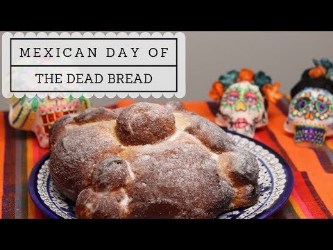 How to make Mexican day of the dead bread! Mexican sweet bread by @MexMundo