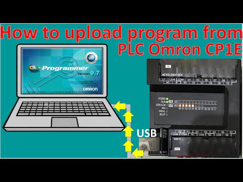 Cx-Programmer upload or back up program from PLC Omron...