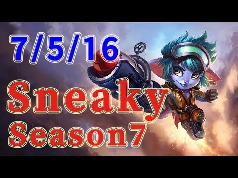 C9 Sneaky Tristana ADC vs Draven Patch 7.21