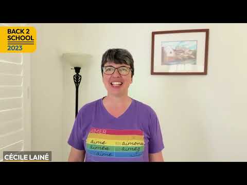 Cécile Lainé – Teaser for The 2023 KWL Back 2 School Summer Conference