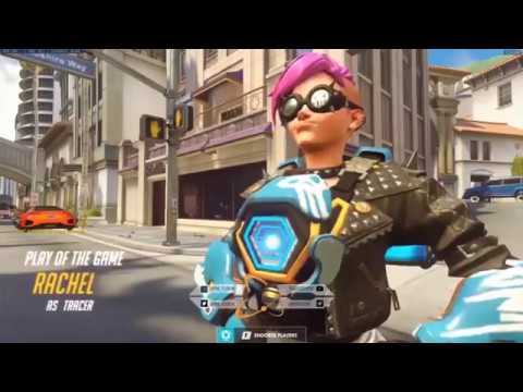 Overwatch Tracking God Kabaji Destroying Enemy Team As Tracer -POTG-