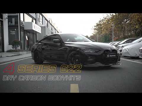 Thumbnail for NEW DESIGN Dry Carbon Body Kits For BMW 4 Series G22 - SOOQOO by BMW 4 Series (G22)