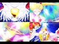 SAILOR MOON TRANSFORMATION SUPER SAILOR MOON ATTACK 60FPS