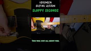 #shorts Sloppy Seconds Guitar Lesson for Veronica from Destroyed 1989