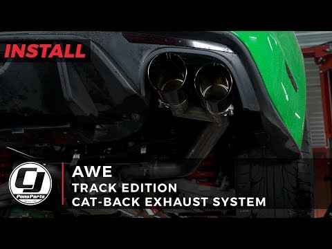 2018-2023 Mustang GT Install: AWE Track Edition Cat-Back Exhaust System