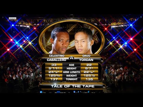 Celestino Caballero vs Daud Yordan
