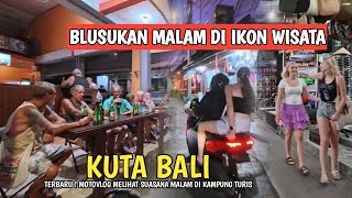 Download lagu Riding a motorbike in a narrow alley in Bali! The current situation in Kuta, Bali mp3