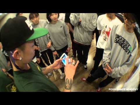 B BOY GOBLIN WORK SHOP & interview IN POSSI DANCE ACADEMY 2015 01 17