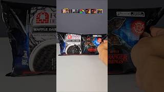 Provei os produtos do Stranger Things…  ME ARREPENDI?#blockblast #strangerthings #waffles #pizza