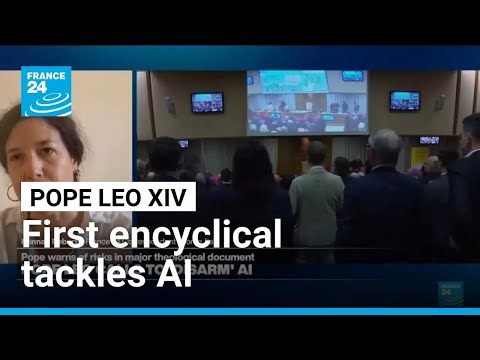 Pope Leo's first encyclical tackles artificial intelligence ...