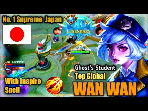 Best Build wan wan In 2022 No 1 Supreme Japan - Top 1 Global Wan Wan - Mlbb