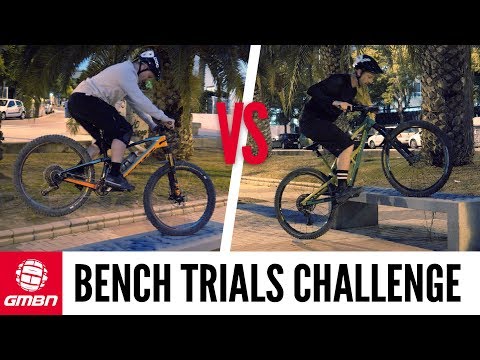 Park Bench Trials Challenge | Mountain Bike Skills