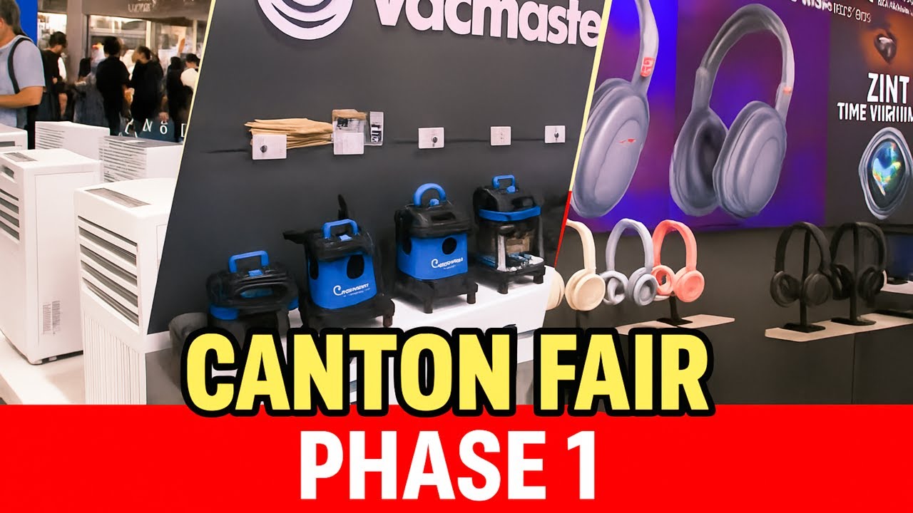 Canton Fair 2025 PHASE 1 World’s Largest Industrial & Electronics Show in Guangzhou China!
