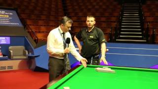 "Small pockets at the crucible" - World Snooker take a look