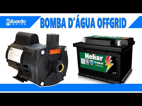 Ligando BOMBA D’AGUA no INVERSOR 1200W 12V