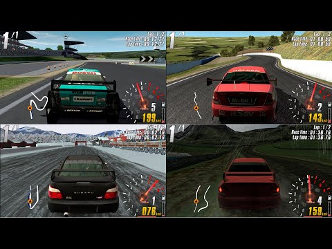TOCA Race Driver 2 (PSP) - Every Race Track