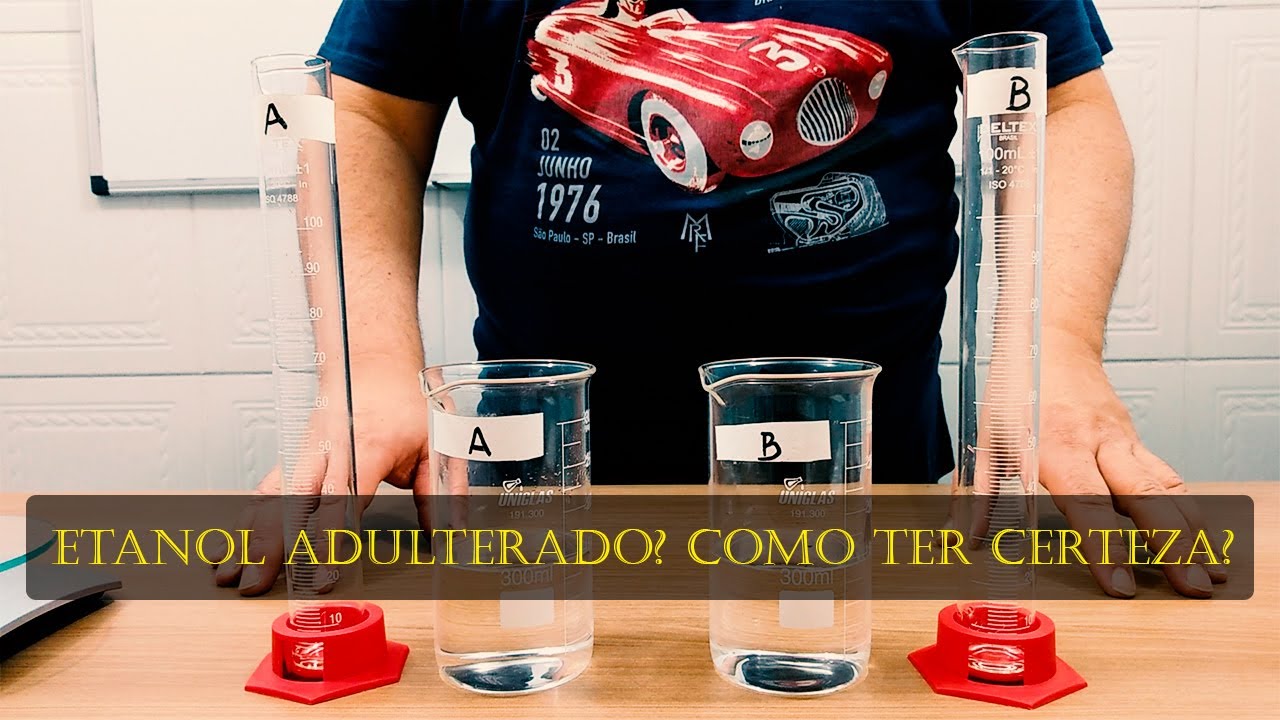 Etanol: como analisar e descobrir adulterações