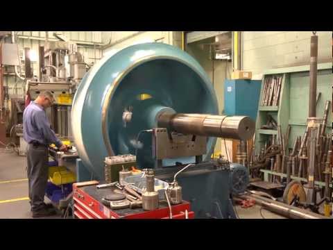 Balancing a dewatering pump impeller