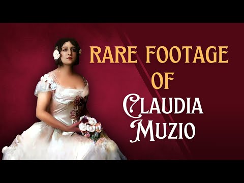 Rare footage of Claudia Muzio✨