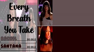 Glee - Every Breath You Take | Line Distribution + Lyrics