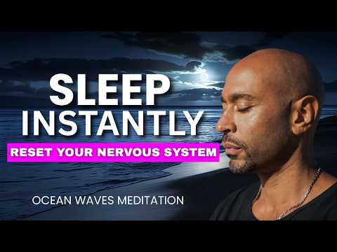 Vagus Nerve Breathing for Deep Sleep | Reset Your Nervous System with Ocean Waves